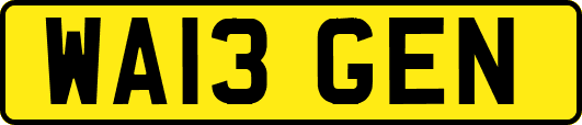 WA13GEN