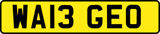 WA13GEO