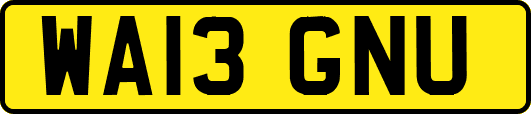 WA13GNU
