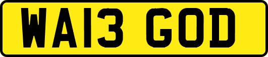 WA13GOD