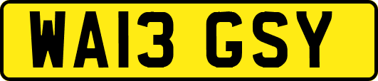 WA13GSY