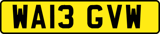 WA13GVW