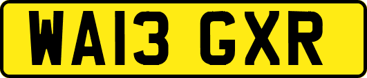 WA13GXR