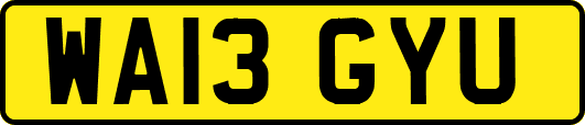 WA13GYU