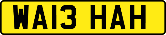WA13HAH