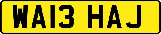 WA13HAJ