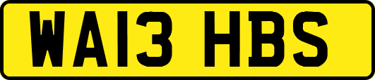 WA13HBS