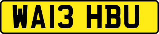 WA13HBU