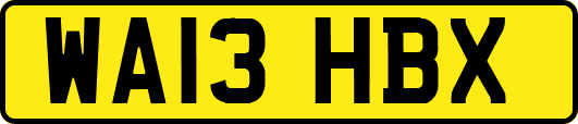 WA13HBX