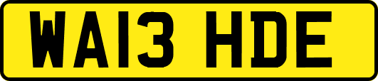 WA13HDE