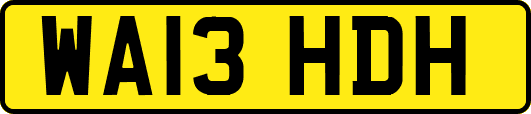 WA13HDH