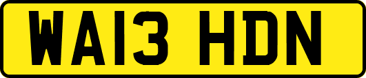 WA13HDN