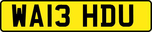 WA13HDU