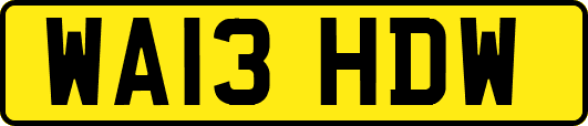 WA13HDW