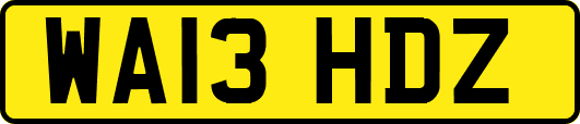 WA13HDZ