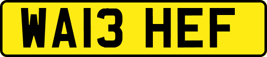 WA13HEF