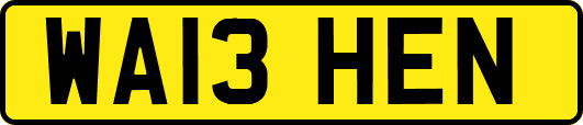 WA13HEN