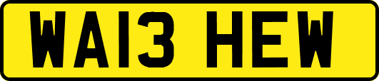 WA13HEW