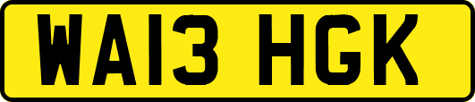 WA13HGK