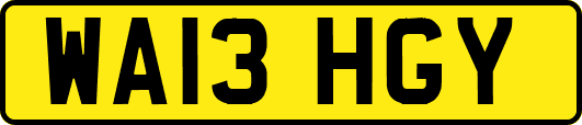 WA13HGY