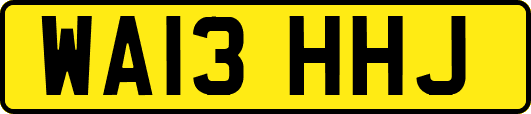 WA13HHJ
