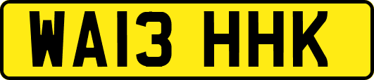 WA13HHK