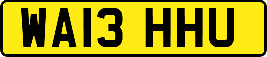 WA13HHU