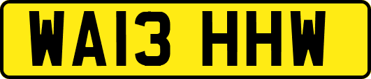 WA13HHW