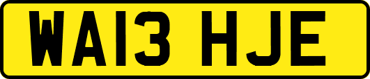 WA13HJE