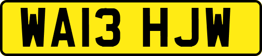 WA13HJW