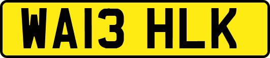 WA13HLK