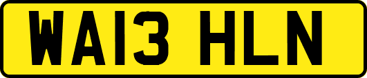 WA13HLN