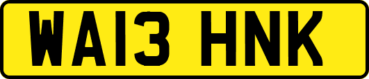 WA13HNK