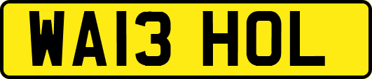WA13HOL