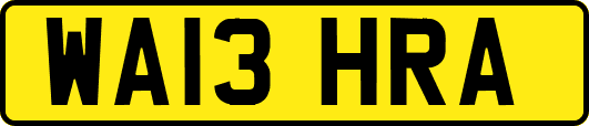 WA13HRA