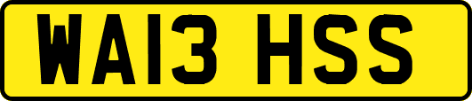 WA13HSS