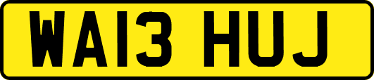 WA13HUJ