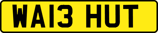 WA13HUT