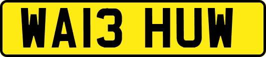 WA13HUW
