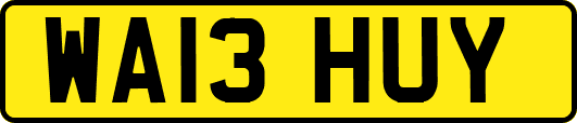WA13HUY