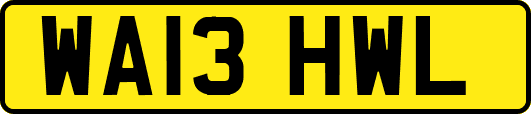 WA13HWL