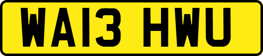 WA13HWU