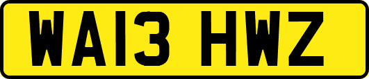 WA13HWZ