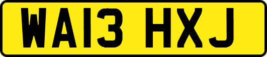 WA13HXJ