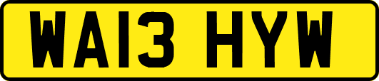 WA13HYW