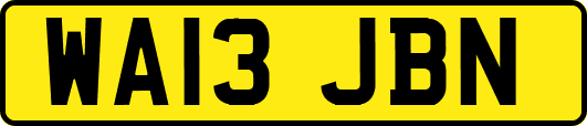 WA13JBN