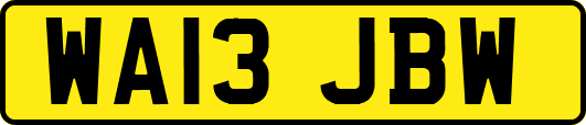 WA13JBW
