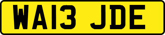 WA13JDE