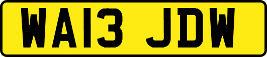 WA13JDW