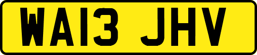 WA13JHV